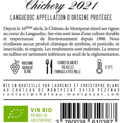2021 - Chichery B - Château de Montpezat